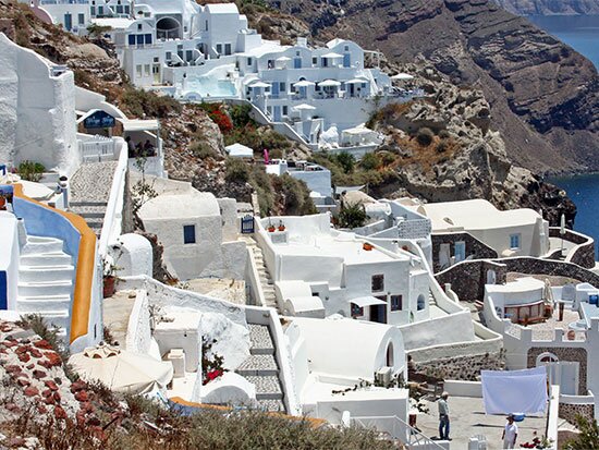 View of Santorini- raymond longaray